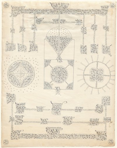 A Sacred Sheet Sent from Holy Mother Wisdom by Her Angel of Many Signs by Semantha Fairbanks and Mary Wicks