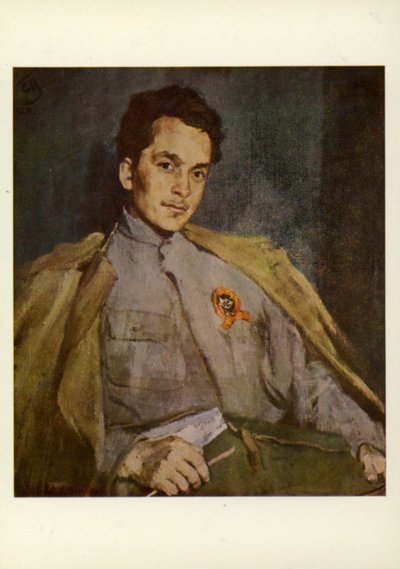 Dmitriy Furmanov, Russian novelist by Sergei Vasilievich Malyutin