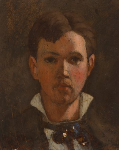 Portrait of a Young Man by Severin Falkman