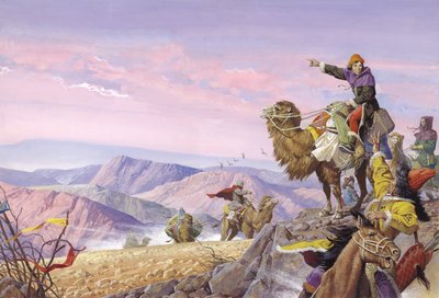 Marco Polo on the Long Road to Cathay by Severino Baraldi