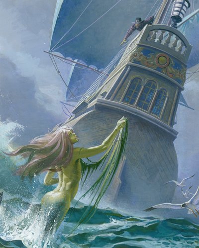 Mermaid by Severino Baraldi