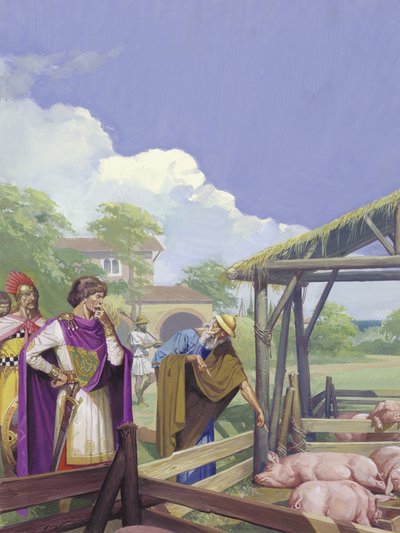 The Prophecy of the Pigs by Severino Baraldi