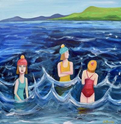 Women Wild Swimming by Sharyn Bursic