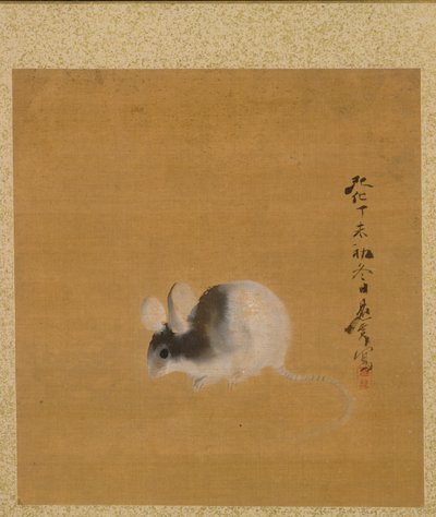 Mouse from Album of Paintings by the Venerable Zeshin by Shibata Zeshin