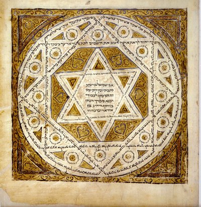 Cover of the oldest complete codex of the Hebrew Bible by Shmuel ben Yakob