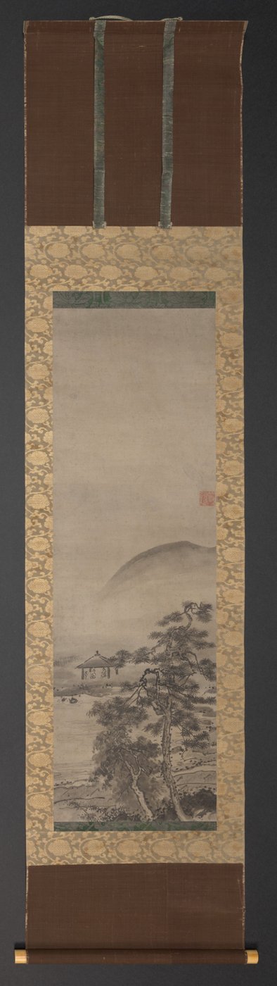 Landscapes with Figures (one of a pair) by Shugetsu Tokan