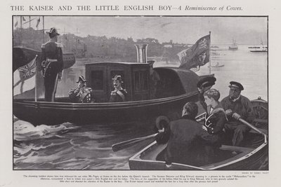 The Kaiser and the Little English Boy - A Reminiscence of Cowes by Sidney Paget