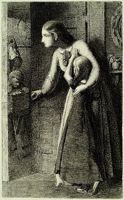 The Haunted House, c.1858 by Simeon Solomon