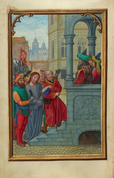 Christ before Pilate by Simon Bening