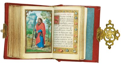 Folio from a Miniature Book of Hours, Use of Rome, Bruges by Simon Bening