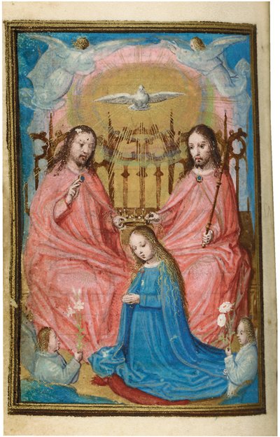Folio from a Miniature Book of Hours, Use of Rome, Bruges (1530-35) by Simon Bening