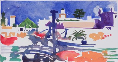 Moroccan Port II by Simon Fletcher