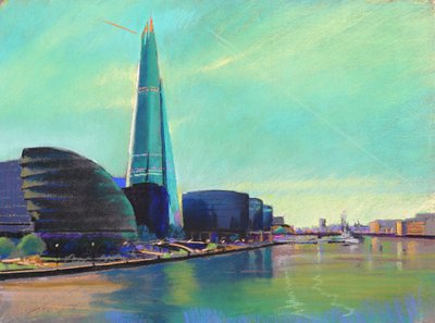 The Shard from Tower Bridge, 2015 by Simon Fletcher