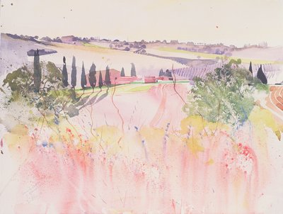 Tuscany South of Montalcino, 2002 by Simon Fletcher