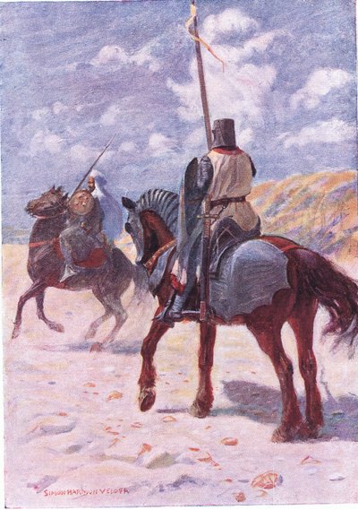 A Third Time the Saracen Approached in the Same Manner by Simon Harmon Vedder