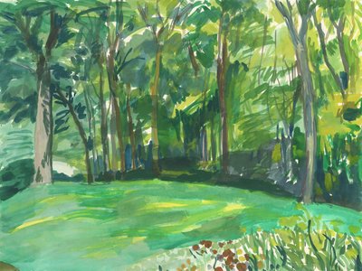 Garden and Wetland by Simon Neville