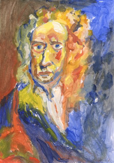 Sir Isaac Newton by Simon Neville