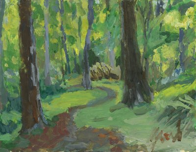 Woodland Pathway by Simon Neville