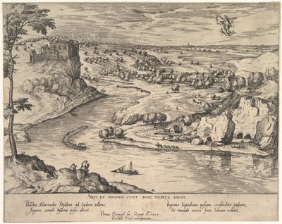 River Landscape with Mercury Abducting Psyche by Simon Novellanus
