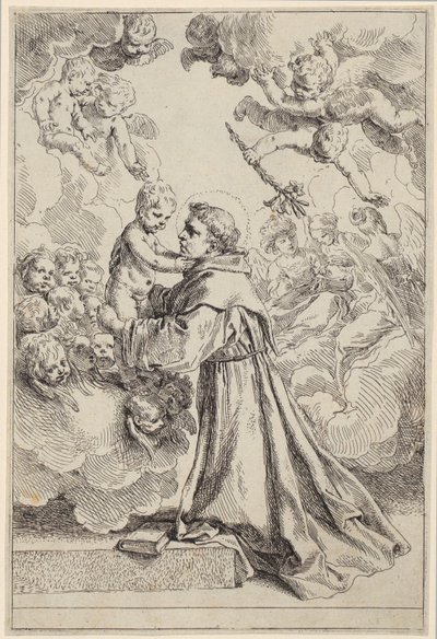 Rest on the Flight into Egypt by Simone Cantarini