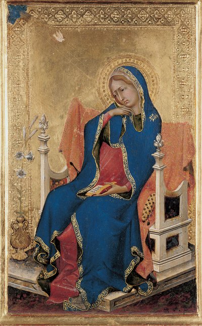 Mary, from the Orsini Polyptych by Simone Martini