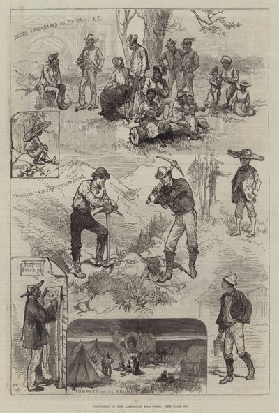 Sketches in the American Far West by Sir John Charles Robinson