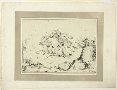 Charge, from the first issue of Specimens of Polyautography by Sir Robert Ker Porter