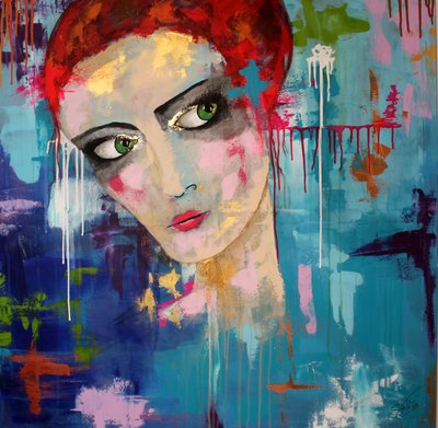 Expressive Red Hair Portrait by Sofia Toborg