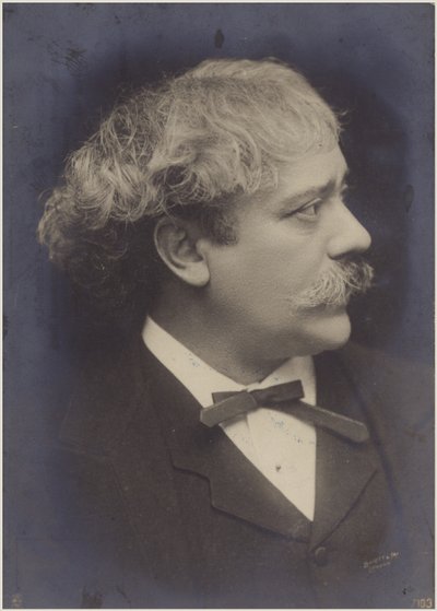 Portrait of Pablo de Sarasate by Spanish Photographer