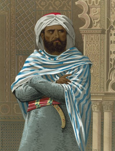 Abd al-Rahman I by Spanish School