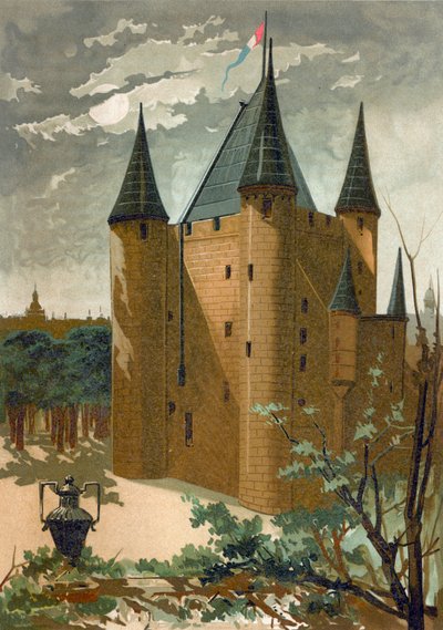 The Temple by Spanish School