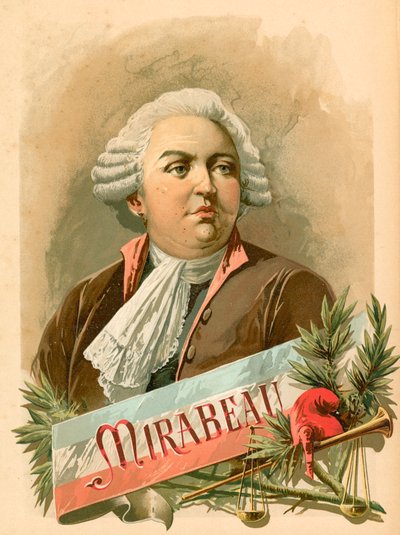 Honore Gabriel Riqueti, Comte de Mirabeau by Spanish School