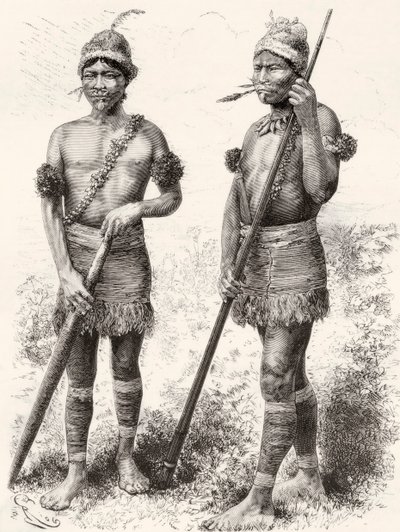 South American Carijona Indians by Spanish School