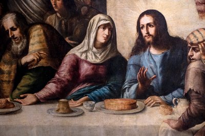 The Wedding at Cana by Spanish School
