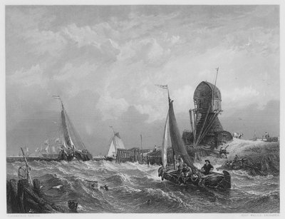 The Scheldt, Texel Island, from the Picture in the Vernon Gallery by Stanfield