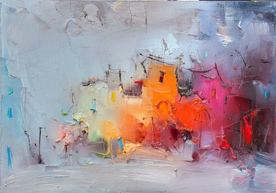 Vibrant Cityscape Hues by Stanislav Lazarov