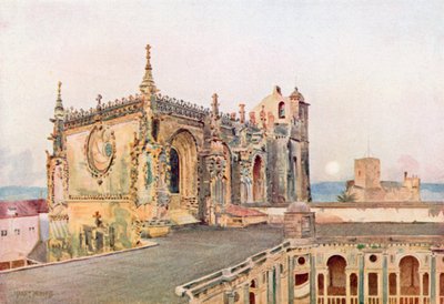 The Convent of Christ, Thomar by Stanley Inchbold