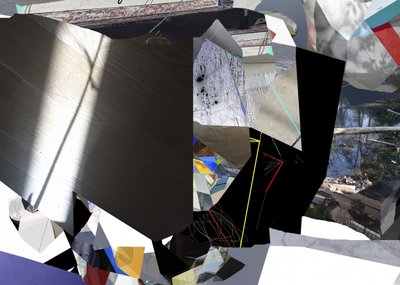 Fragmented Light Collage by Stefan Fransson
