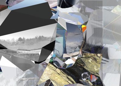 Geometric Fragmented Landscape by Stefan Fransson