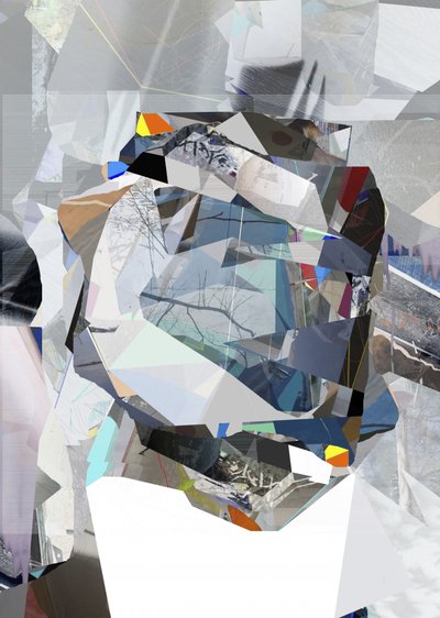 Layered Geometric Abstract by Stefan Fransson