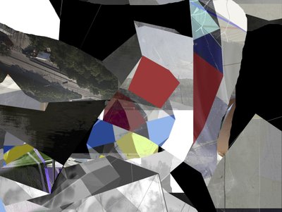 Modern Abstract Collage by Stefan Fransson
