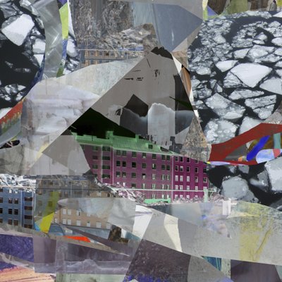 Urban Ice Collage by Stefan Fransson