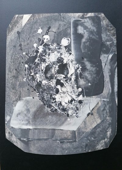 Abstract Skull Still Life by Stefano Mazzolini