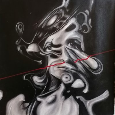 Dark Surreal Portrait by Stefano Mazzolini