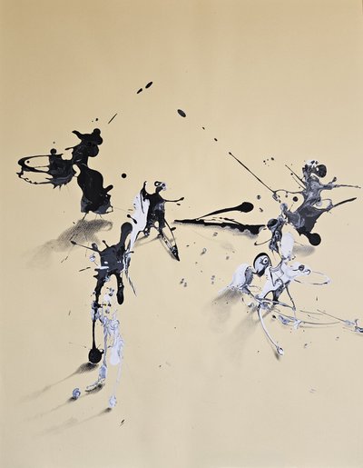 Dynamic Paint Splashes by Stefano Mazzolini