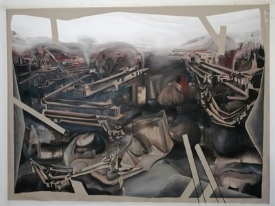 Dystopian Machine Landscape by Stefano Mazzolini