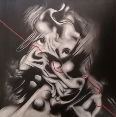 Eerie Abstract Portrait by Stefano Mazzolini