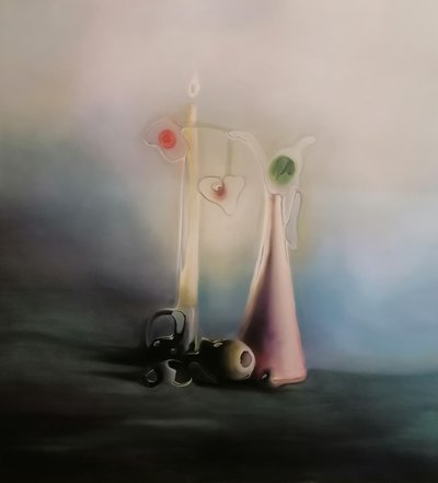 Ethereal Candle Still Life by Stefano Mazzolini