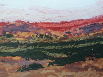Vibrant Earth Layers by Stefano Mazzolini