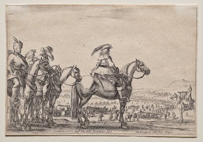 An Enemy on the March by Stefano della Bella